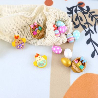 تخم مرغ شکل DIY مهره دندانه دار سیلیکونی جویدنی برای ساخت گردنبند