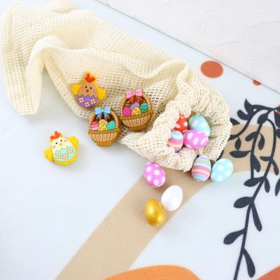 تخم مرغ شکل DIY مهره دندانه دار سیلیکونی جویدنی برای ساخت گردنبند