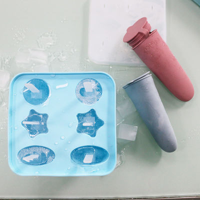 سینی قالب بستنی DIY خانواده با مواد سیلیکونی نرم درجه غذا