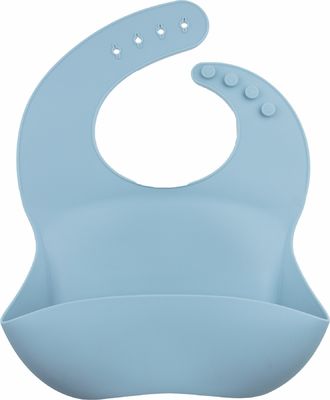 قابل تنظیم سیلیکون Catcher Bib Safe Soft for Baby Foeding