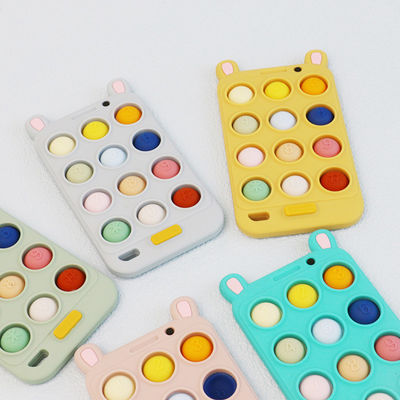 دندان های تلفن همراه کودک بدون سیلیکون BPA برای راحتی و تسکین دندان های دردناک شیری