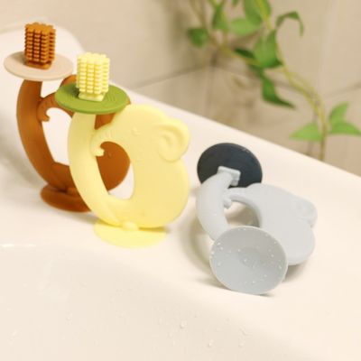 سیلیکون بدون BPA بافت نرم آسان برای نگه داشتن کمک می کند با تسکین درد دندان بهترین اسباب بازی های دندان نوزاد