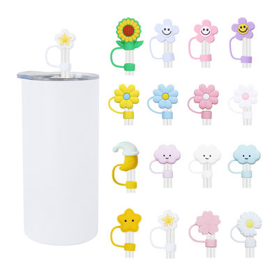 گل های مختلف سیلیکون کاهو کاهو کلاه کلاه پوشک های پوشک برای جام Tumbler