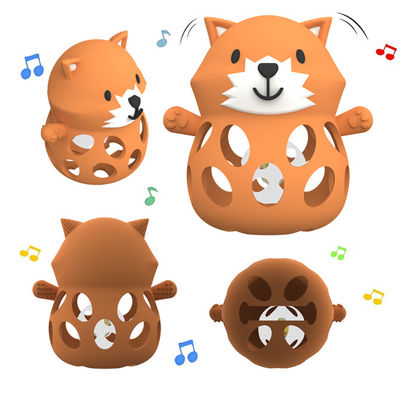 PAISEN BPA Free Animal Baby Teething Toy Food Grade Silicone Teething Mitten Anti Dropping Wrist Hand Teethers اسباب بازی های جویدن نوزاد