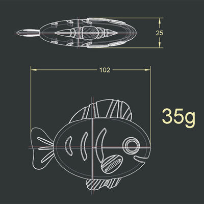 اسباب بازی گربه شکل ماهی سیلیکونی درجه غذایی