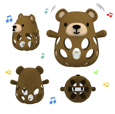 PAISEN Bear Teething Glove Unisex Custom BPA-Free Newborn Gifts Cute Animal Shaped Silicone Teething Toys Teeths نرم ترین دندانهای کودک