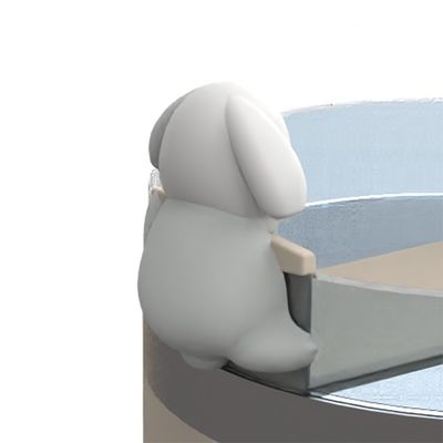 پوشه هاي خوشگلي از کاه سيليكوني حيوانات و لوازم جانبي بطري