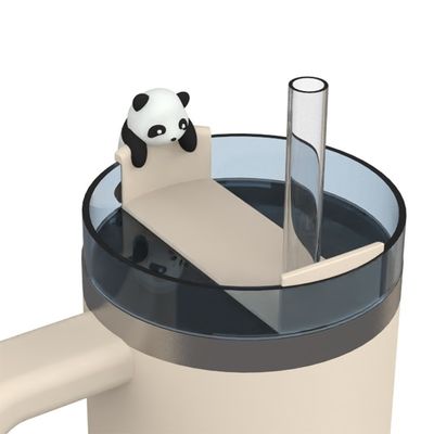 پوشه هاي خوشگلي از کاه سيليكوني حيوانات و لوازم جانبي بطري